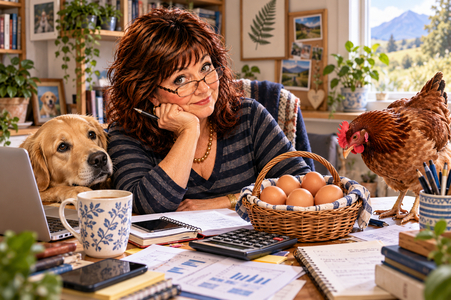 Six Eggs, Two Ledgers — 
Who Got Breakfast?